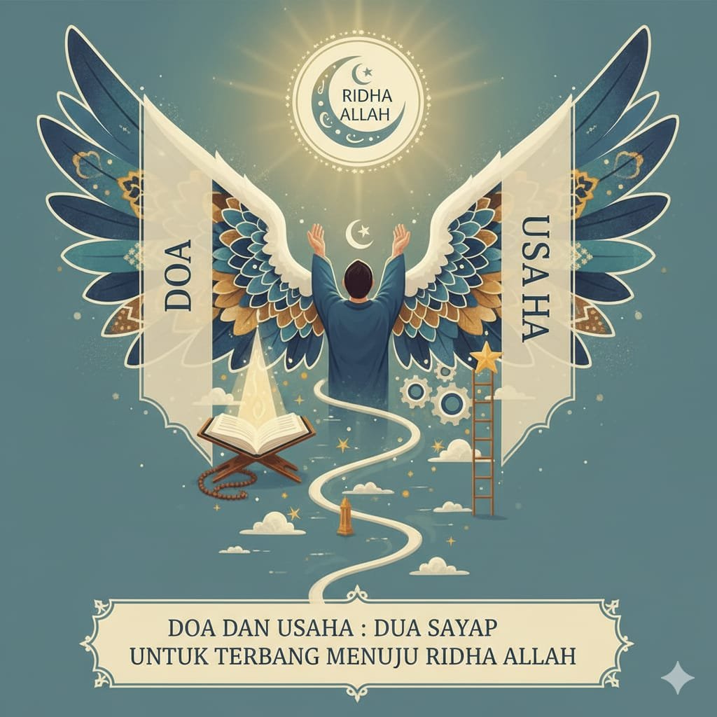 Doa dan Usaha: Dua Sayap untuk Terbang Menuju Ridha Allah